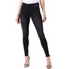 ONLY Bestseller A/S Onlwauw Mid Skinny DNM Guabox Jeans, Nero, (M) W x 32L Donna
