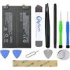 OnlyTech - Batteria di ricambio Premium BP47 per Xiaomi Redmi Note 11 Pro Plus 5G - 4520mAh - Qualità identica con kit di riparazione 10 Strumenti