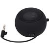 TRIXES Mini altoparlante da viaggio per iPod, iPhone, iTouch, iPad, MP3, Nero