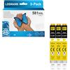 LOSMANN 3x Giallo Cartucce d'inchiostro Compatibili per Canon CLI-581 XXL Y per Pixma TS6350 TS6150 TS8150 TS8250 TS6250 TS705 TS705a TS8151 TS6151 TS8152 TS8300 TS9150 TS9155 TS9550 TR7550 TR8550