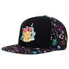 Numskull Cappellino Ufficiale Crash Bandicoot Premium Pattern Snapback, Multicolore, Taglia Unica