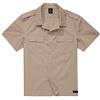 Brandit Brandit US Shirt Ripstop Shortsleeve, Camicia Uomo, Beige, S