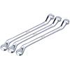 SP TOOLS PS Products Chiavi poligonali angolate 75° Metrico e Pollice, Set di 3