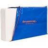 Dreamway - Copertura protettiva in plastica per materassi - Per trasloco, stoccaggio e trasporto - Borsa di protezione per materassi - Fodera robusta con cerniera 90x200 cm