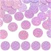 GORGECRAFT 500pz Paillettes Rotonde Piatte 25mm Paillettes con Foro Superiore Paillettes Sciolte Lavanda con Foro Laterale Lustrini Cucito Creazione Gioielli Orecchini Abiti da Sposa Ricamo Natale