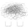 PATIKIL 14mm/0.6 Spille Connettore per Lampadari in Rame, 460 Pezzi Clip per Connettori per Lampadari in Rame per il Fissaggio di Parti di Cristalli, Sostituzioni di Lampadari, Cromo