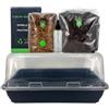 Martian Mushpro Monotub Grow Kit - Set & Forget Sistema di coltivazione di funghi indoor con grano sterilizzato e substrato CVG 2kg+rendimenti pronti a coltivare funghi per coltivare funghi a casa