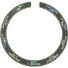 KAISH High Qaulity 110 x 12 x 0,8 mm per chitarra acustica con foro sonoro in palissandro rosetta abalone Shell design