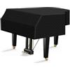 WOOLUCK® Copertura impermeabile per pianoforte a coda, Resistente all'umidità e alla polvere Copertura protettiva per pianoforte, 160cm