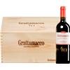 Grattamacco | Toscana Grattamacco 40 anni Rosso Bolgheri Superiore DOC 2022 (BIO) 6 bottiglie in cassetta di legno 4,5 l