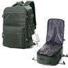 suradar Zaino Ryanair Sottovuoto da Viaggio con Pompa Wizzair Zaino con Sottovuoto Incorporato 40x30x20 Aereo Bagaglio a Mano 40x30x20 Vacuum Backpack Verde brunastro