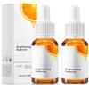 Beslibate Naturale & Biologico Siero Vitamina C, Siero Viso Vitamina, Antirughe, Antimacchie, Antietá e Illuminante, per Collo, Décolleté e Contorno Occhi 30ml*2 serum8-1