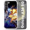 Cokitec Cover rinforzata per Samsung Galaxy A36 5G Manga Naruto VS