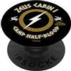 Disney Percy Jackson and the Olympians Zeus Cabin I Badge PopSockets PopGrip Intercambiabile