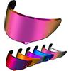 PSLER Visiera Casco per HJC HJ-34P C10 - Visiera Colorata Accessori per Casco da Moto Ricambio(Rosso Rosa Intenso)