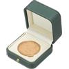 PATIKIL Scatola Per Monete, Scatola Per Presentazione Monete Scatola Per Monete Custodia Per Monete Con Supporto Per Monete Adatta A Monete Da 45mm Collezionisti Di Dollari D'argento,Verde
