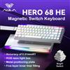 AULA Tastiera Meccanica da Gaming AULA HERO 68 HE con Asse Magnetico RT, Illuminazione RGB, Polling Rate 8K, Incisione Laterale