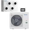 Panasonic Pompa di calore aria/aria per la climatizzazione di spazi commerciali da 25 kW Jet Air Stream 250 Trifase