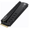 fanxiang SSD 500GB NVMe, PCIe4.0 SSD M.2 2280 Unità a Stato Solido Interna con Cache DRAM, Dissipatore di Calore, Fino a 7400MB/s, Perfettamente Compatibile con PS5(S770)