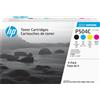 HP Samsung Confezione da 4 cartucce toner originali HP CLT-P504C (ciano/magenta/giallo/nero) [CLT-P504C]