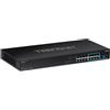 Trendnet TPE-BG182G switch di rete Non gestito Gigabit Ethernet (10/100/1000) Supporto Power over (PoE) 1U Nero [TPE-BG182G]