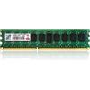 Transcend 4GB DDR3 1600 PC3-12800 240-pin DIMM ECC Registered CL11 memoria 2 x 8 GB Data Integrity Check (verifica integrità dati) [TS512MKR72V6N]