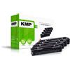 KMP MULTIPACK H-T246VX cartuccia toner 4 pz Compatibile Nero [2549,3005]