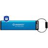 Kingston Technology IronKey Keypad 200C USB-C da 128 GB, FIPS 140-3 livello 3 AES-256 [IKKP200C/128GB]