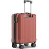 Wertes Valigia bagaglio a mano 55x40x20cm - adatta per Ryanair, Lufthansa, Eurowings e co. I Trolley da cabina 36L con rotelle morbide e pratico lucchetto TSA, valigia da cabina