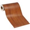 PATIKIL Pellicole Adesive Legno Autoadesivo 10m x 150mm Carta Adesiva per Mobili Legno Riparazione Pellicola Autoadesiva Effetto per Pavimenti Porte Tavoli Sedie Armadi, Teak