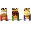 Alessi - Set di 3 statuine Crèche & santon - Multicolore - Porcellana - Designer Massimo Giacon