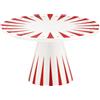 Alessi - Alzata per dolci Delight - Rosso - Porcellana - Designer Nika Zupanc