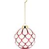 Alessi - Palle di Natale Delight - Rosso - vetro soffiato - Designer Nika Zupanc