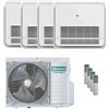 Hisense Condizionatore Hisense Console AKT quadri split 9000+9000+9000+9000 BTU inverter A++ unità esterna 8 kW 2023 4AMW81U4RJC/AKT26UR4RK8_4