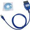 Baverta Cavo USB OBD2 K DCAN per codifica BMW | Interfaccia scanner ISTA+ INPA Rheingold OBD INPA K+CAN INPA K DCAN OBD2