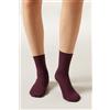 Calzedonia Calzini A Coste Bordeaux