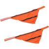 Beufee 2PCS Bandane per cani riflettenti, Sciarpa per cani Bandane per cani Sciarpa per cani riflettente Bandana da campeggio per cani Sciarpa per animali domestici per collare per cani (l)