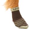 Ruffwear Bark'n Boot Socks per cani, calzini medi per cani sotto scarpe e stivali per cani, set di 4 calzini comodi, ad asciugatura rapida e rinforzati, taglia M, marrone terra