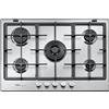 WHIRLPOOL GMR 7522/IXL PIANO COTTURA GAS, 5 zone di cottura, dimensioni: L 73 cm, P 51 piano in Acciaio inossidabile, Inox