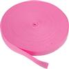 PATIKIL Nastro Twill Cotone 25mm(1) 50 Iarde Nastro Cotone Nastro Sbieco Nastro a Spina Pesce Fettuccia per Cucire Confezione Regalo Artigianato DIY Rosso Rosa