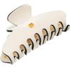 Balmain Hair Couture Cellulose Acetate Pince à cheveux Medium White/Black Fermacapelli 1 pz.
