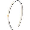 Balmain Hair Couture Cellulose Acetate Headband White/Black Small Cerchietto 1 pz.