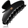 Balmain Hair Couture Cellulose Acetate Pince à cheveux Medium Black Fermacapelli 1 pz.
