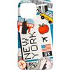 JFK Traveller Phone Accessories Gifts Etichetta dei biglietti aerei per la destinazione JFK New York Custodia per iPhone 16 Pro Max