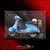 SHOWCASE LAB TECA IN PLEXIGLASS ACRILICO-SHOWCASE-TECA PER SET LEGO® 10298 - VESPA 150