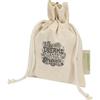 Sacchetto regalo in cotone biologico 15 x 10 cm 140 g/m² Odisha personalizzate o neutre