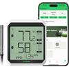 VIVOSUN AeroLab THB1S Wireless Bluetooth igrometro termometro da interno, VPD, misuratore digitale di umidità della temperatura, controllo e allarme Smart App LCD, archiviazione dati, doppio canale