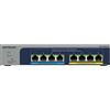Netgear Switch Netgear MS108EUP L2/L3/8 porte/100/1000/2500/Grigio [NUNTGSW8P000024]