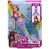 Mattel Barbie Dreamtopia Sirena Luci Scintillanti - Bambola con Coda Luminosa