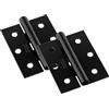 National Hardware National N115-451 - Cerniere per porta schermo, colore: nero, 3 x 2-1/2
